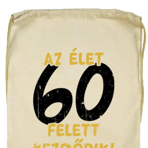 Az élet 60 felett- Basic tornazsák