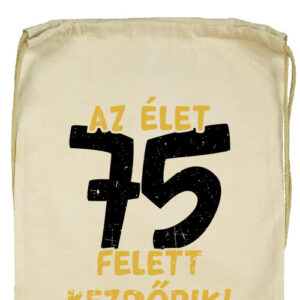 Az élet 75 felett- Basic tornazsák