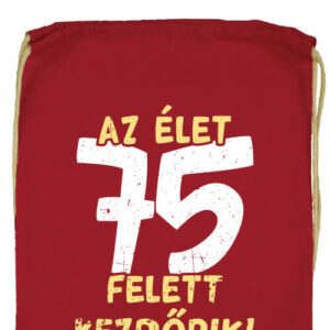 Az élet 75 felett- Prémium tornazsák