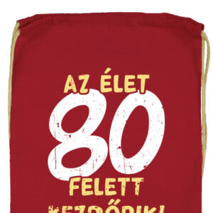 Az élet 80 felett- Prémium tornazsák