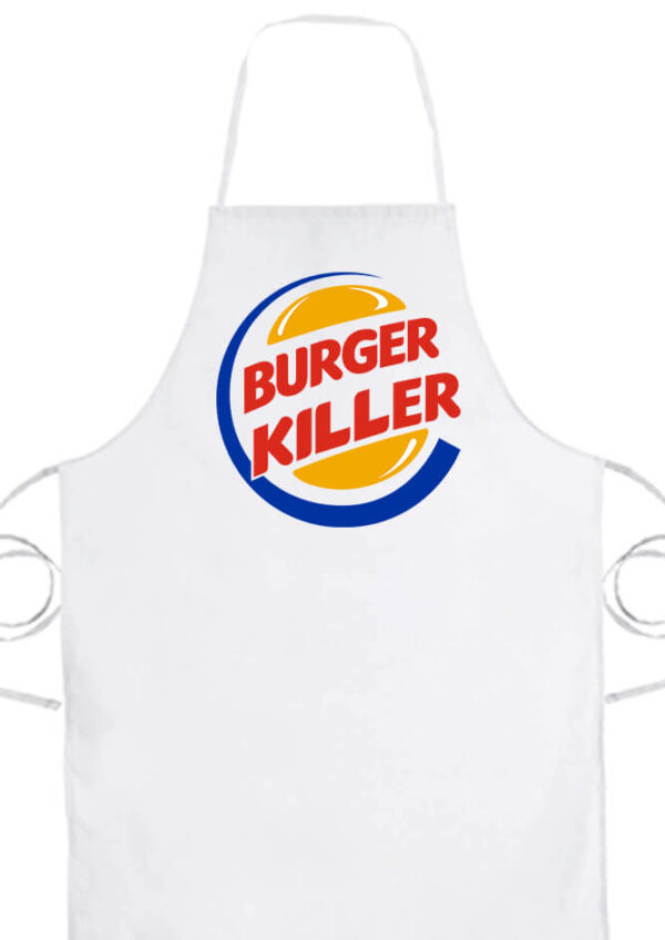 Burger killer- Prémium kötény