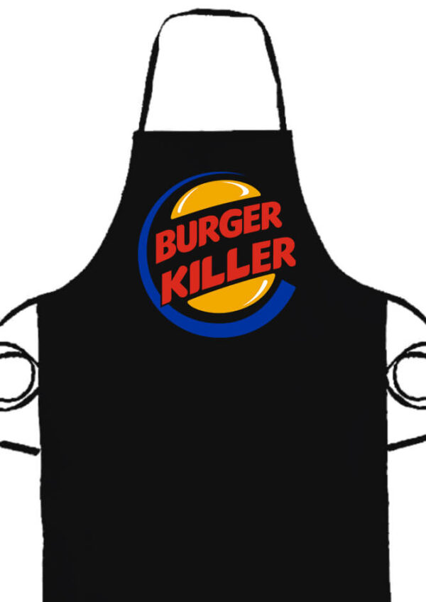 Burger killer- Prémium kötény