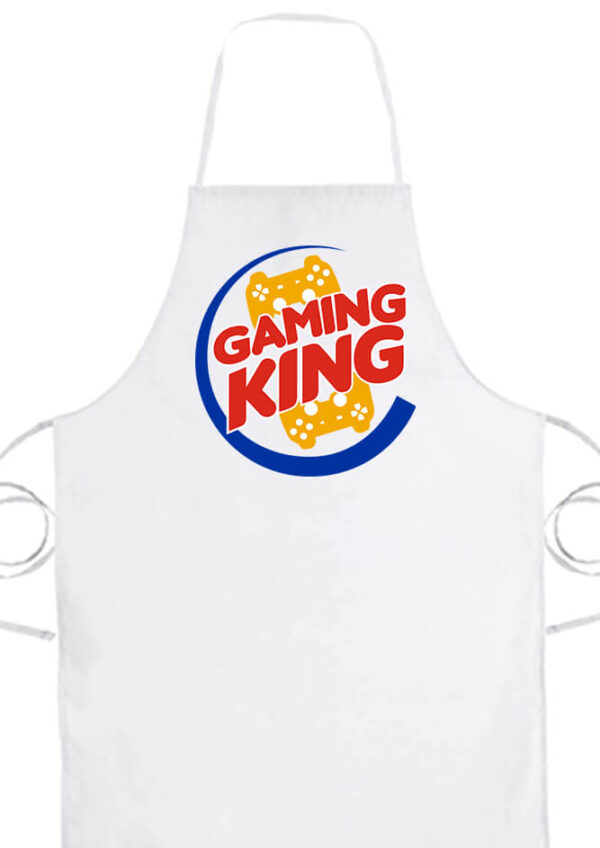 Gaming king- Prémium kötény