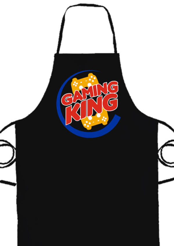 Gaming king- Prémium kötény