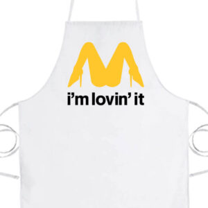 I am lovin it- Basic kötény