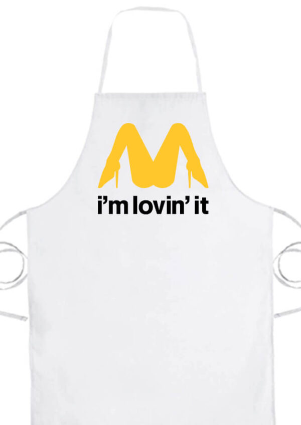 I am lovin it- Prémium kötény