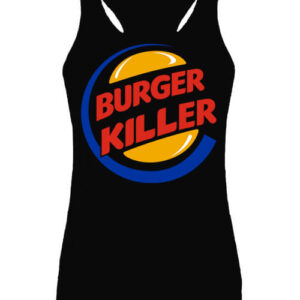 Burger killer – Női ujjatlan póló