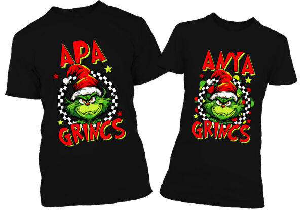 Apa Anya Grincs - Páros póló