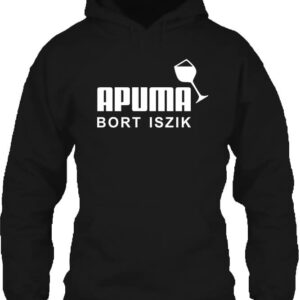 APUMA bort iszik – Unisex kapucnis pulóver