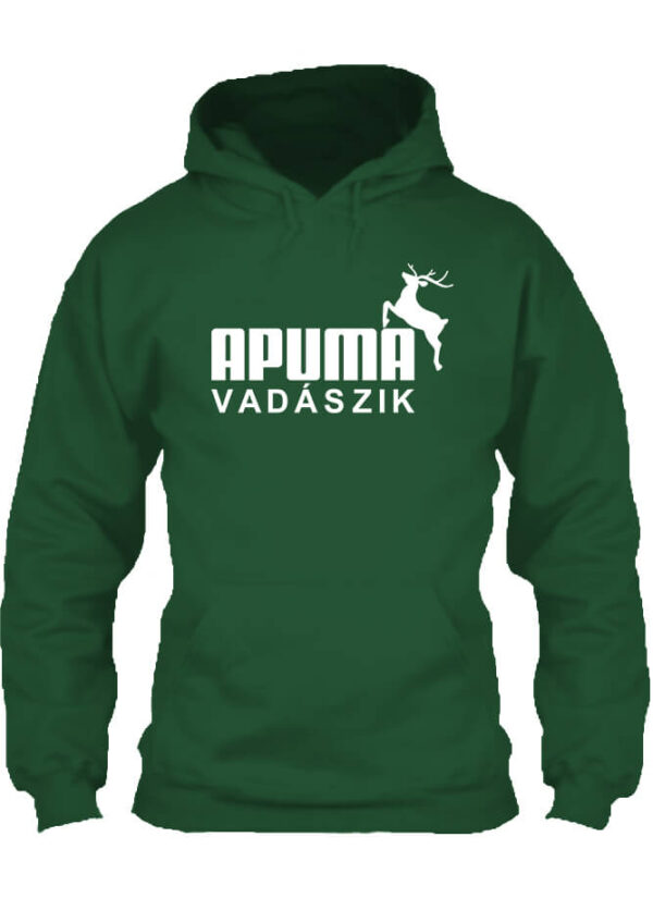 APUMA vadászik - Unisex kapucnis pulóver