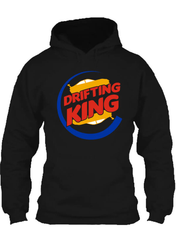 Drifting king - Unisex kapucnis pulóver