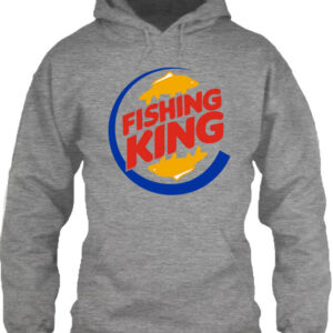 Fishing king – Unisex kapucnis pulóver
