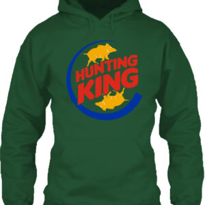 Hunting king – Unisex kapucnis pulóver