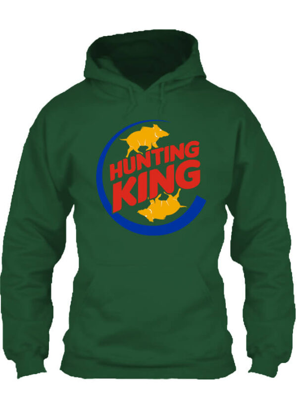 Hunting king - Unisex kapucnis pulóver