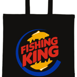 Fishing king – hosszú vagy rövid fülű vászontáska