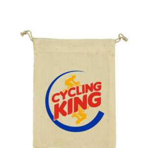 Cycling king – Vászonzacskó közepes
