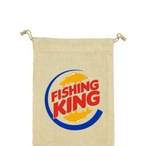 Fishing king – Vászonzacskó kicsi