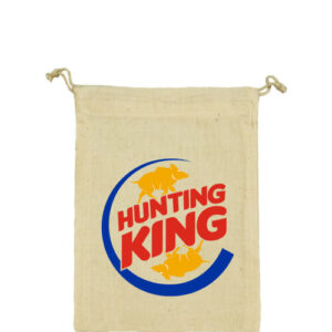 Hunting king – Vászonzacskó közepes