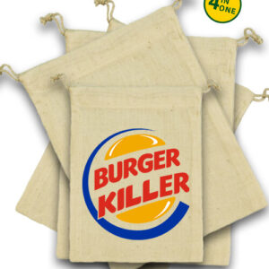 Burger killer – Vászonzacskó szett
