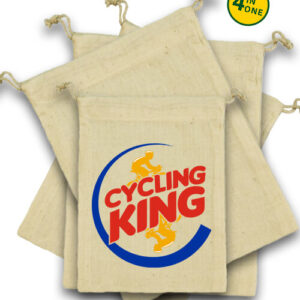Cycling king – Vászonzacskó szett