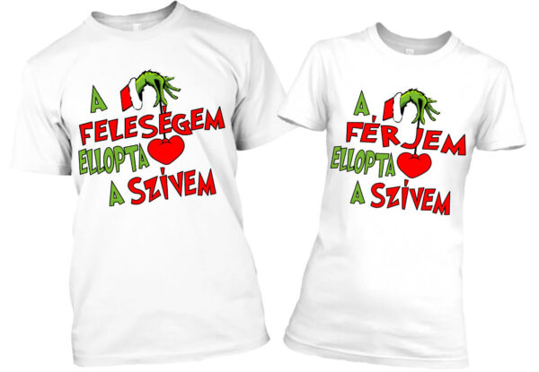 A férjem feleségem ellopta a szívem - Páros póló