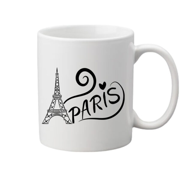 Love Paris Párizs - Bögre - Fehér
