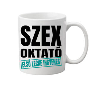 Szex oktató – Bögre