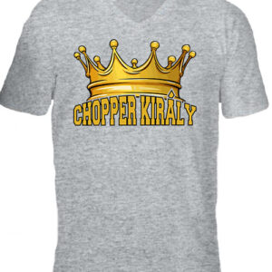 Chopper király – Férfi V nyakú póló