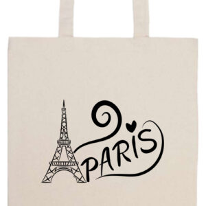 Love Paris Párizs- Prémium hosszú fülű táska