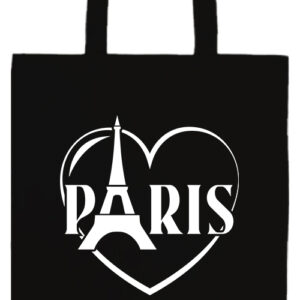 Szeretlek Párizs- Prémium hosszú fülű táska