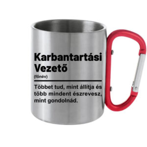 Karbantartási vezető – Karabineres bögre