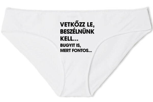 Vetkőzz le - Női bugyi