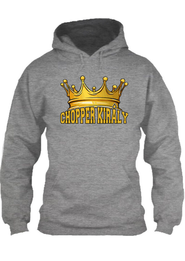 Chopper király - Unisex kapucnis pulóver
