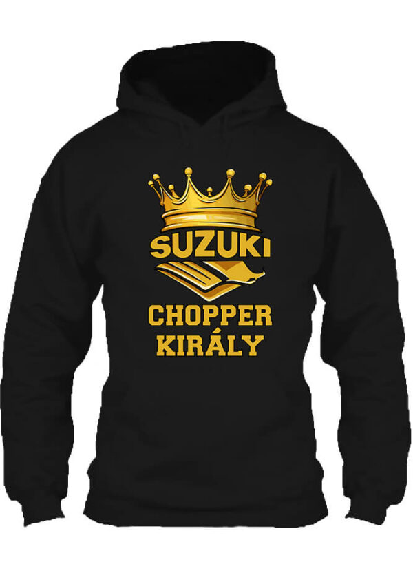 Suzuki Intruder királya - Unisex kapucnis pulóver