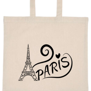Love Paris Párizs- Basic rövid fülű táska