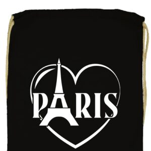 Szeretlek Párizs- Basic tornazsák