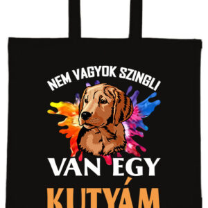 Nem szingli Van egy kutyám – hosszú vagy rövid fülű vászontáska