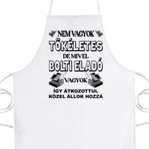 Tökéletes bolti eladó- Basic kötény