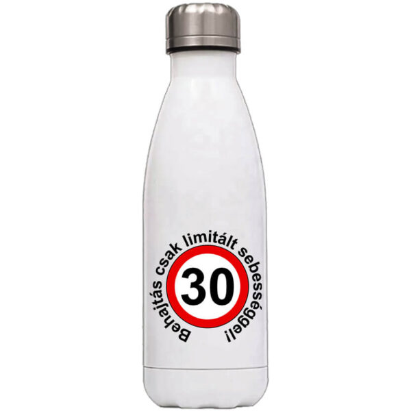Limitált sebességgel 30 éves születésnap - Kulacs