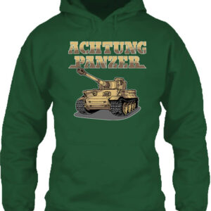 Achtung Panzer – Unisex kapucnis pulóver