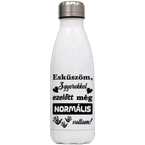 Három gyerekkel ezelőtt normális voltam – Kulacs