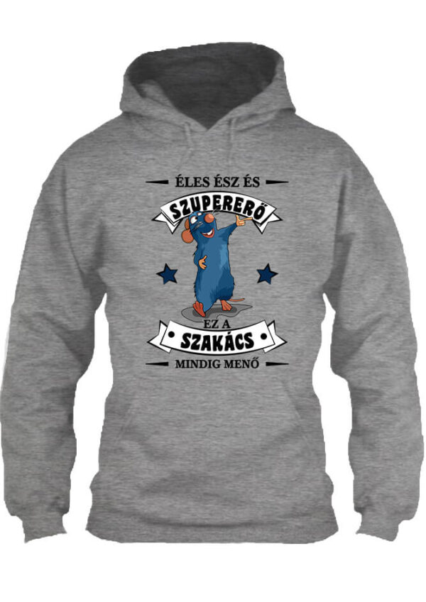 Szakács szupererő - Unisex kapucnis pulóver