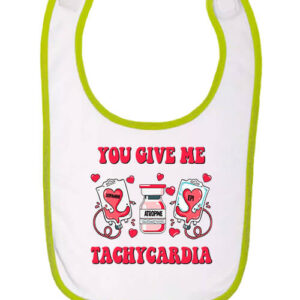 You give me tachycardia – Baba előke