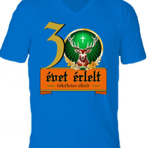Jager 30 évet érlelt elixír – Férfi V nyakú póló