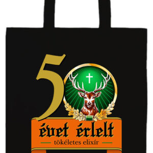 Jager 50 évet érlelt elixír- Prémium hosszú fülű táska