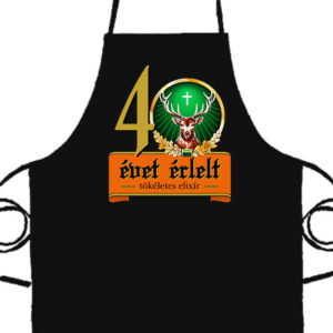 Jager 40 évet érlelt elixír- Prémium kötény