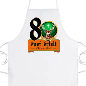 Jager 80 évet érlelt elixír- Prémium kötény