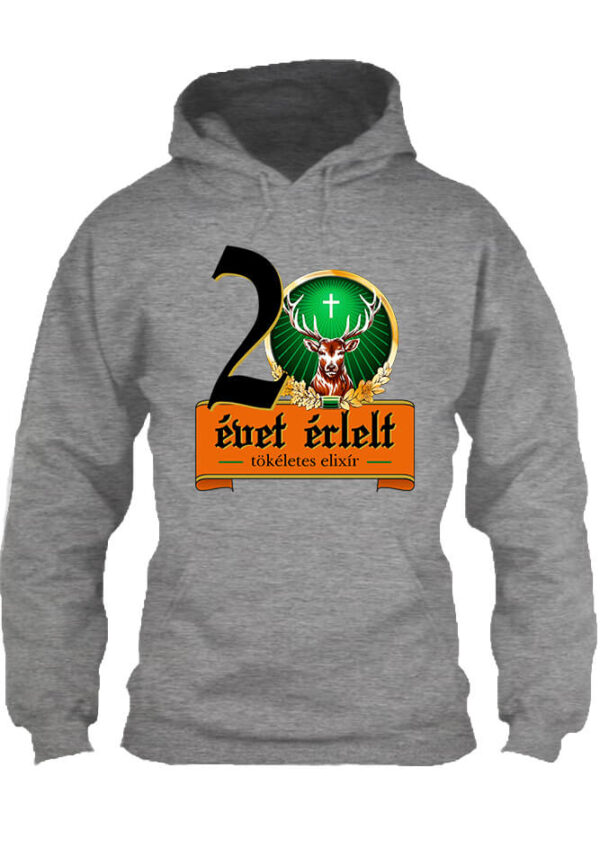Jager 20 évet érlelt elixír - Unisex kapucnis pulóver
