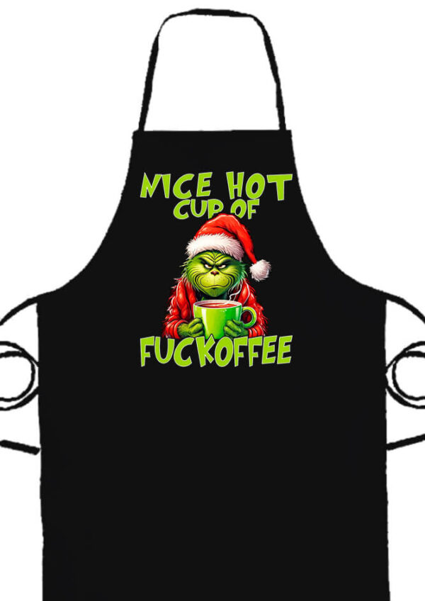 Grincs Fuckoffee- Prémium kötény