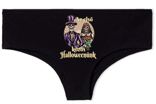Az első közös Halloweenünk - Francia bugyi